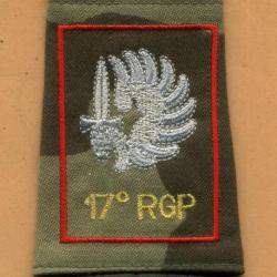 Passant d´épaule du 17° RGP  -  17° Régiment du Génie Parachutiste