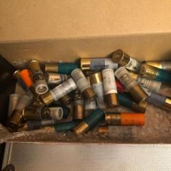 Vend lot plus de 30 balles calibre 12 Sauvestre ;winchesters etc plus 2 chevrotines