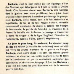 barbara de wayne robinson, la guerre par 5 hommes à bord d'un sherman