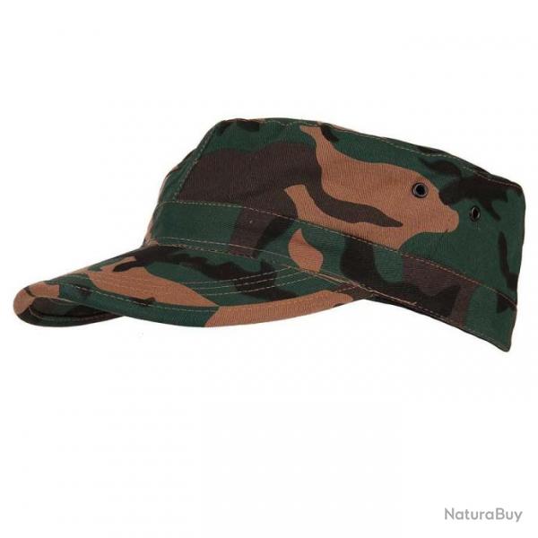 Casquette militaire coton Couleur Camouflage Woodland