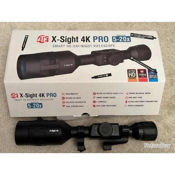 Atn X-sight Pro 5-20 lunette numrique & vision nocturne