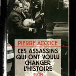 ces assassins qui ont voulu changer l'histoire de pierre accoce ravaillac, jaurès, doumer , darlan,