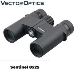 Vector Optics  jumelles Sentinel 8x25 Etanche Prisme Bak4 avec Lentille FMC 7