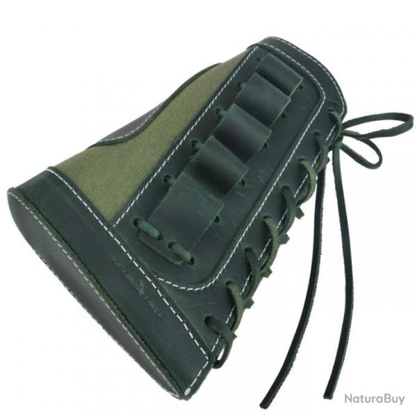 Support de coque en toile de cuir durable Green 12GA