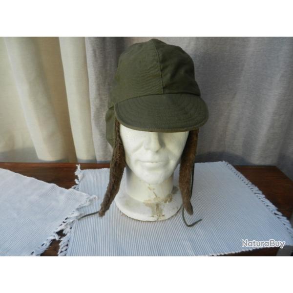 casquette fourre US amricaine guerre de Core 1951