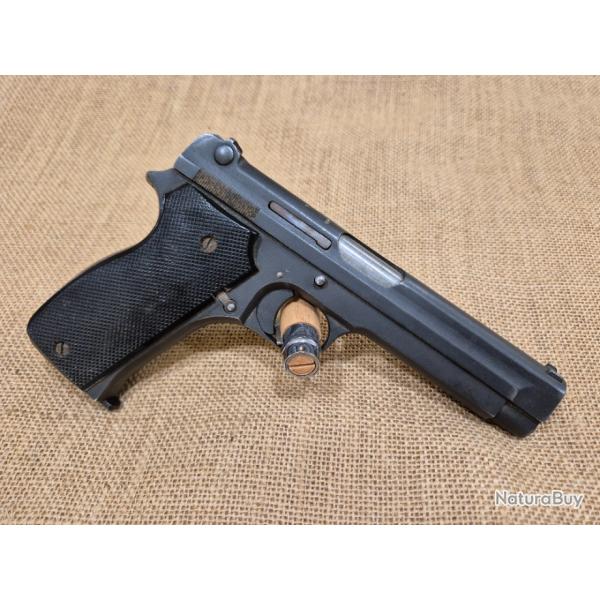 SACM PISTOLET AUTOMATIQUE MODELE 1935 A - CAL . 7X65 Long rglementaire TAR WW2 tat top