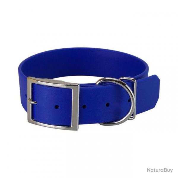 Collier BIO-HEAVY 38 mm BLEU T1 ( 38mm x 60cm - C de 40  52 cm )