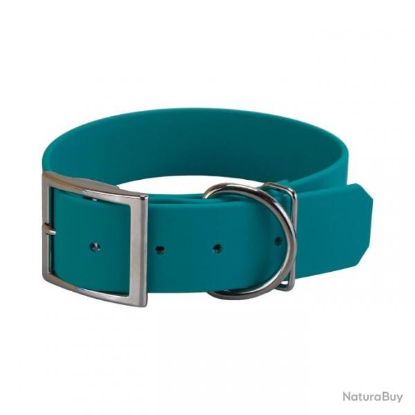 Collier BIO-HEAVY 38 mm T1 ( 38mm x 60cm - C de 40  52 cm ) TURQUOISE