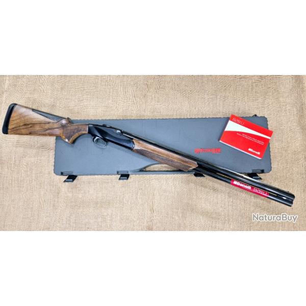 Superpos Benelli 828 U silver cal : 12/76 CI, canon 66 cm, tat proche du neuf