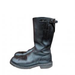 Paire de bottes en cuir de la Bundeswehr (1970) Pointure 45.5