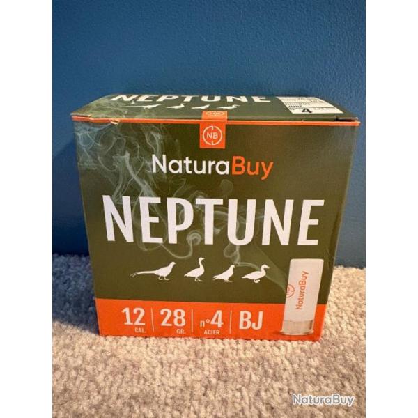 100 Cartouches NaturaBuy - Neptune - 12/70- 28gr - Plomb n4