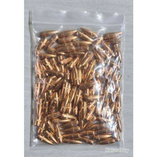 100 ogives Campro 55grs 222 REM  FMJ SBT