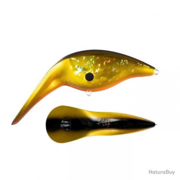 Poisson Nageur OSP Duckbill 11cm 28g 11cm H04 - Black Gold Orange Belly .B