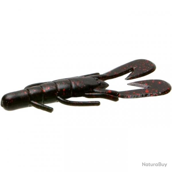 Leurre Souple Zoom Baits UV Speed Craw 8,9cm Black Red Glitter 8,9cm par 12