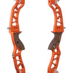 Poignée recurve Kinetic Meos 21 pouces RH 21" Anodized orange