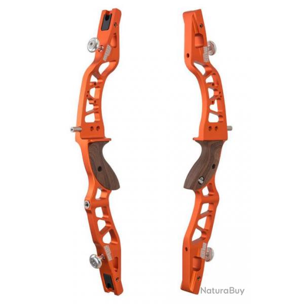 Poigne recurve Kinetic Meos 21 pouces RH 21" Anodized orange