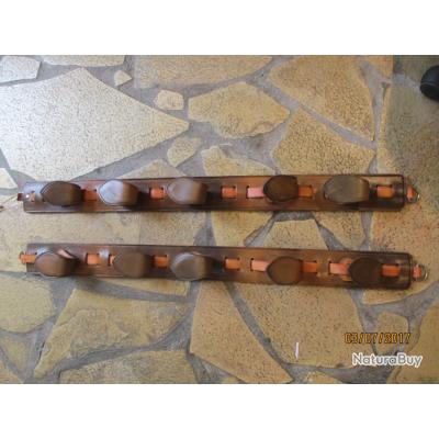 Porte fusils | Création en bois de présentoire de couteaux, fusil