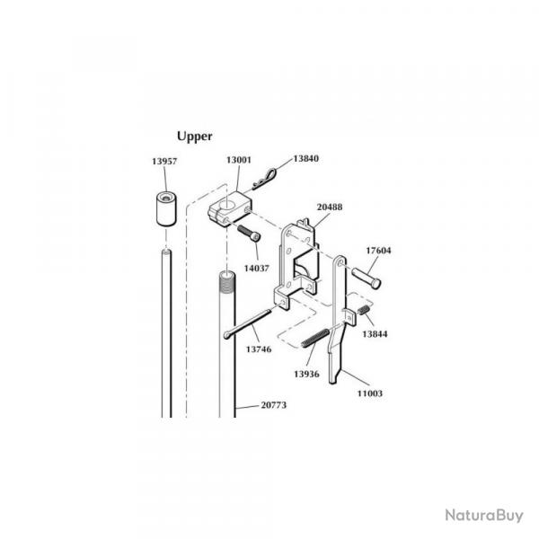 Dillon 66046 Clavette  levier d'actionnement pour Super 1050 / RL1100