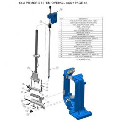 Dillon 62329 Primer Slide Track for XL750