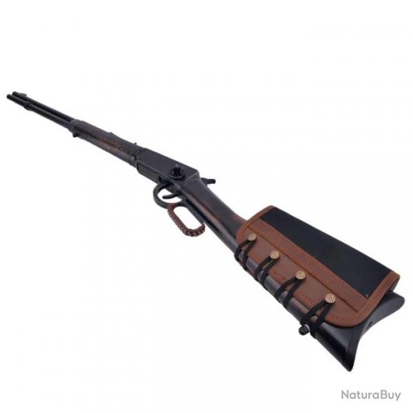 Support de crosse de fusil de chasse MARRON sans coussinets