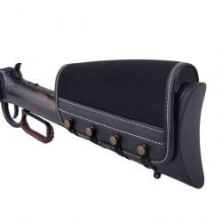 Support de crosse de fusil de chasse NOIR sans coussinets