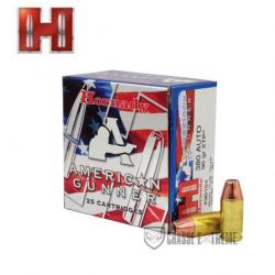 25 Munitions HORNADY American Gunner Cal 380 Auto 90Gr Xtp