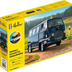 Renault Estafette gendarmerie 1/24 | Heller (0000 2454) - Maquette à monter