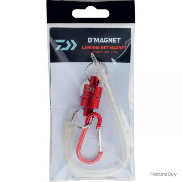 Clip Magntique D'MAGNET 3,5KG - DAIWA rouge