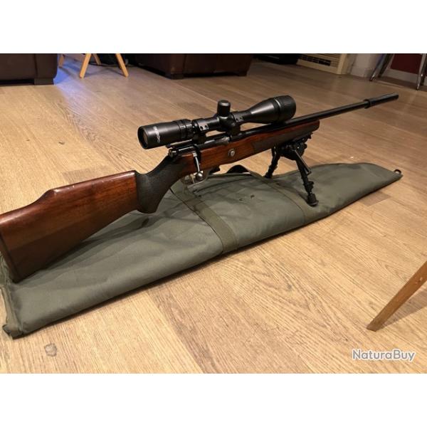 CARABINE UNIQUE TSM 22 LR AVEC ACCESSOIRES