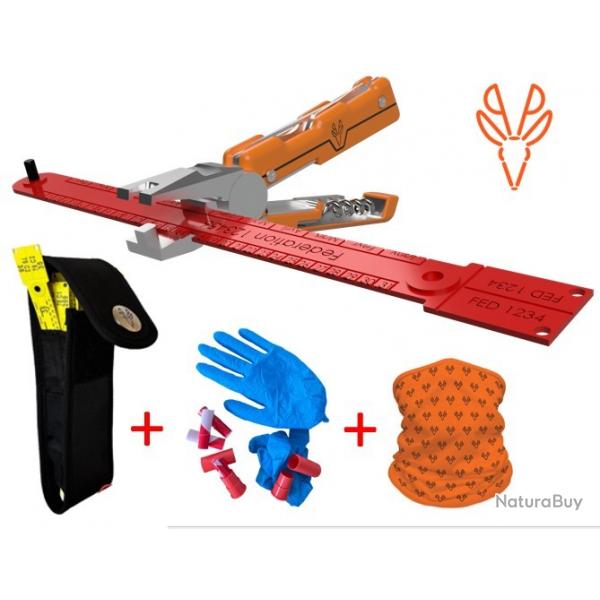 PACK PINCE  POINCONNER les bracelets Grand Gibier & sa POCHETTE porte bracelet.