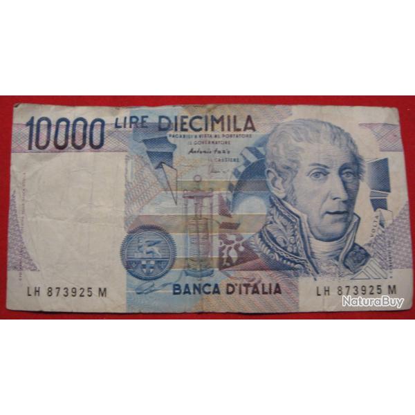 ITALIE  billet de 10000 LIRE  VOLTA  1984 ttb