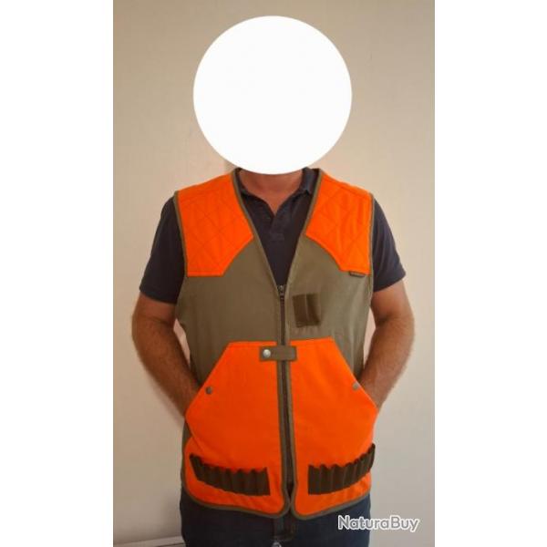 Veste gilet de chasse Solognac