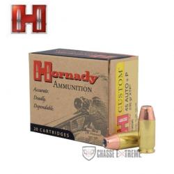 20 Munitions HORNADY Custom Cal 45 Auto+P 230Gr XTP