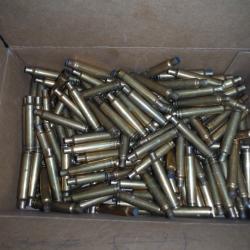 1 lot de 166 douilles calibre 300 weatherby magnum tirées 1 fois