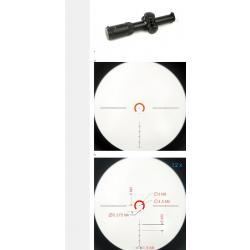 Lunette SKW OPTICS 1-12x24 avec montage.