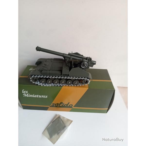 char solido france automoteur M41 neuf avec accessoiresn248 06/1975
