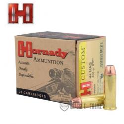 20 Munitions HORNADY Custom Cal 44 Mag 200Gr XTP