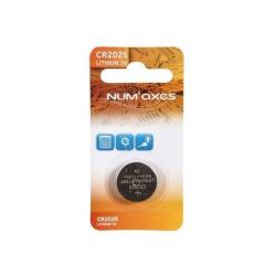 PILE NUM'AXES MOD. CR2025 3V 150 MAH BLISTER DE 1