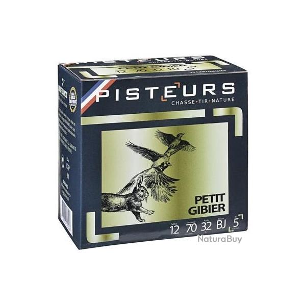 CART. PISTEURS PETIT GIBIER CAL. 12 70 MM 32 G BJ BTE 25