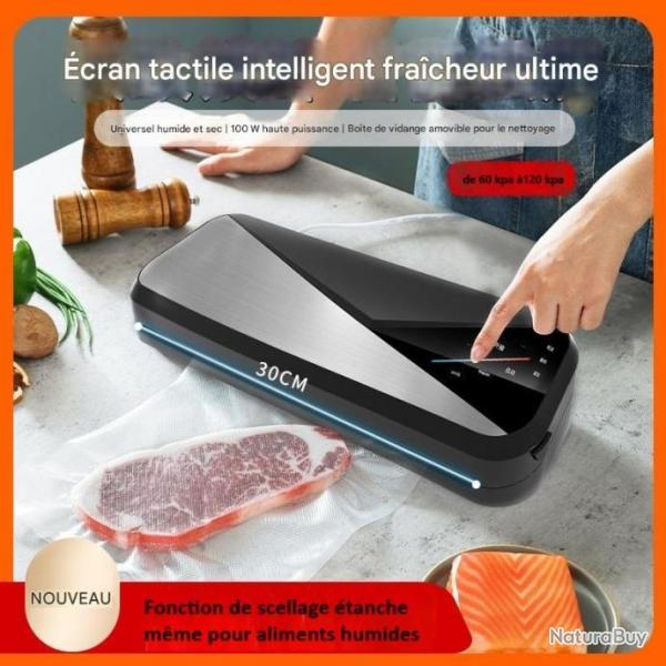 Machine de Mise Sous Vide ULTRA PUISSANTE : Conservez vos Prises et Rcoltes plus Longtemps