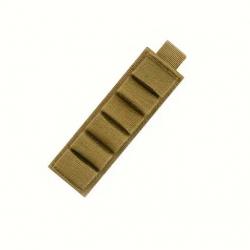 Cartouchiere 6 munitions velcro beige/TAN