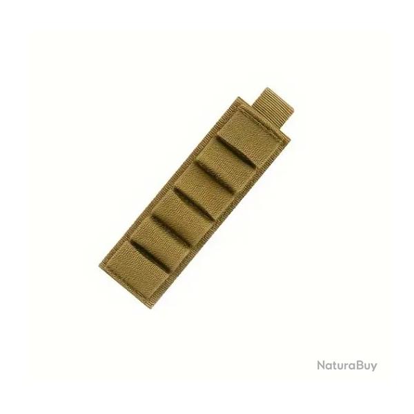 Cartouchiere 6 munitions velcro beige/TAN