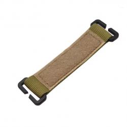 Porte patch beige/TAN velcro