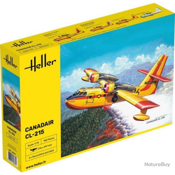 Canadair CL-215 1/72 | Heller (0000 2463) - Maquette  monter