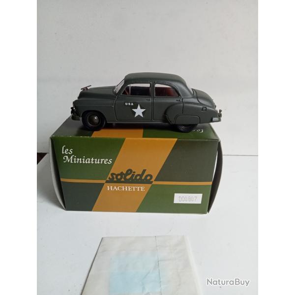 solido France la chevrolet HQ 1950 neuf avec accessoires 05/86 n4508
