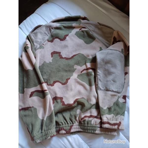 BLOUSON POLAIRE CAMO