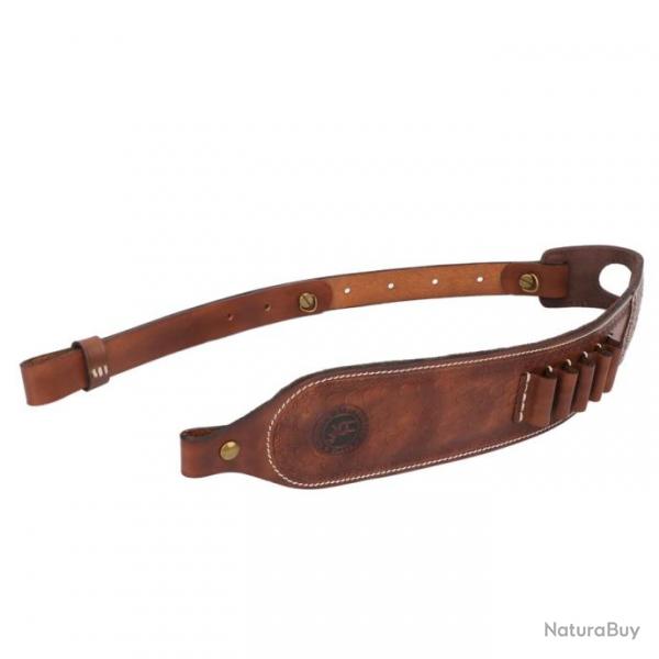 Sangle en cuir de chasse - LIVRAISON GRATUITE - Marron