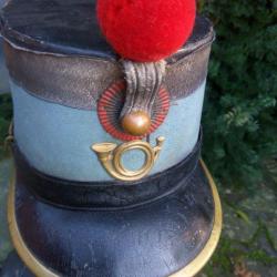 Shako officier de Chasseur à cheval (19 ième régiment)