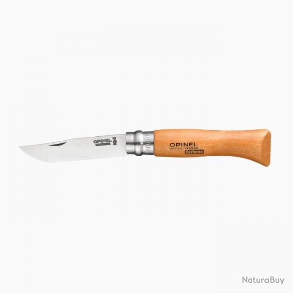 OPINEL PLUMIER HETRE CARBONE N 08 + ETUI