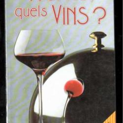 un repas quels vin?  de jean kauffmann  collection delta 2000